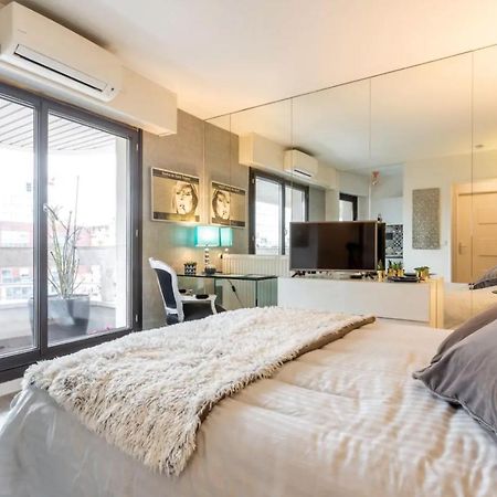 Beautiful Modern Fully Furnished Studio Levallois-Perret Esterno foto