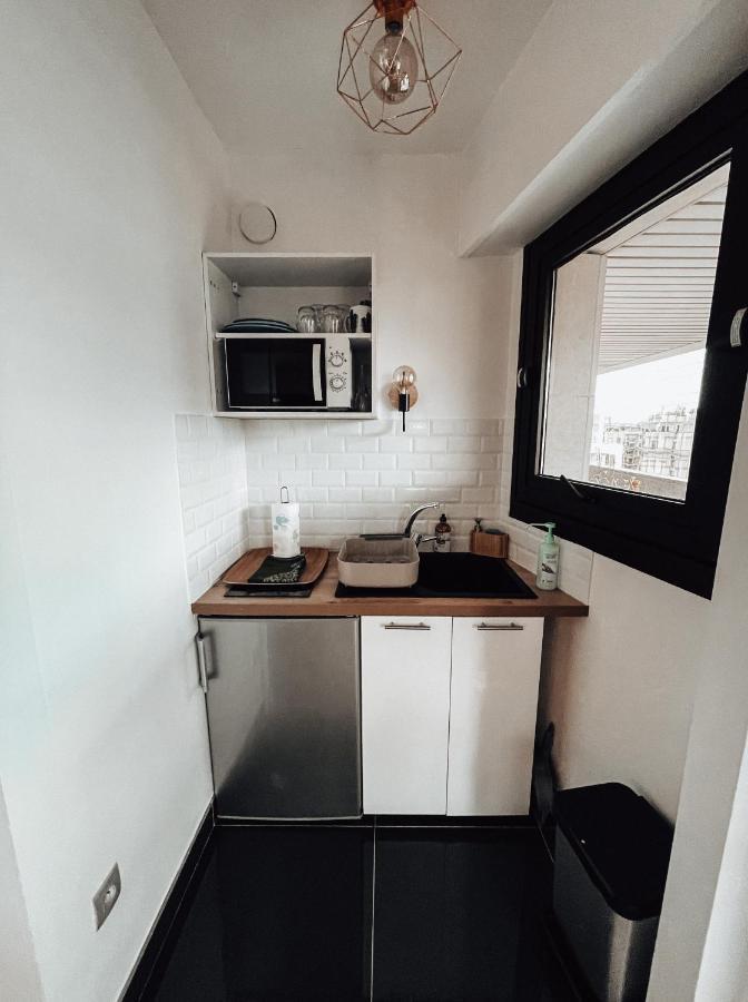 Beautiful Modern Fully Furnished Studio Levallois-Perret Esterno foto