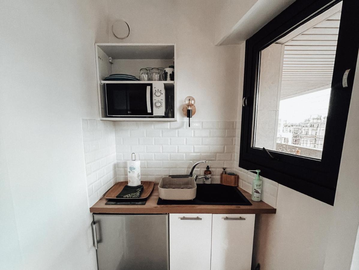 Beautiful Modern Fully Furnished Studio Levallois-Perret Esterno foto
